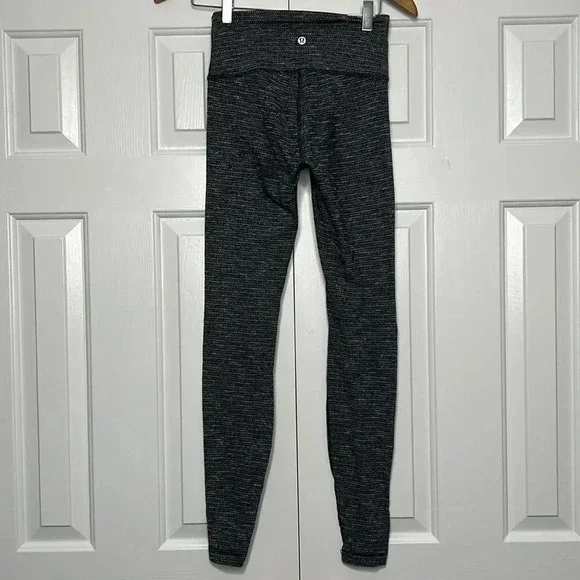 Lululemon Wunder Under Pant III tweed runner aurora size 6 - Picture 3 of 4